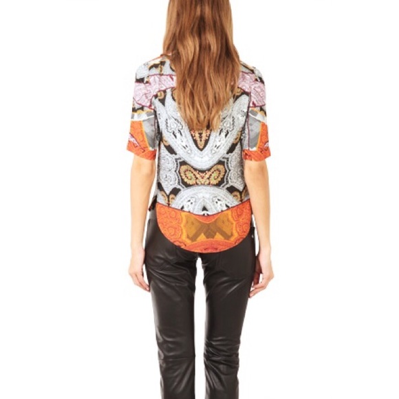 Twelfth Street By Cynthia Vincent Shirt Tail Tee M - Picture 3 of 11